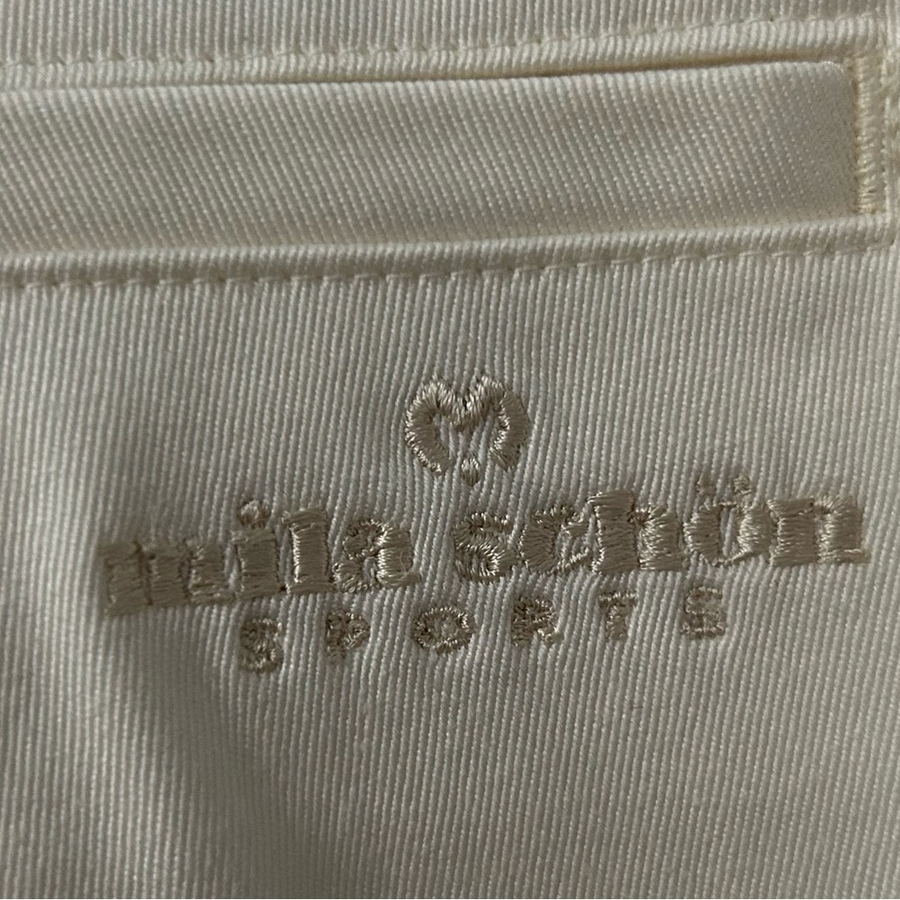 Chic Cream Boot Cut Pants - Picture 3 of 5